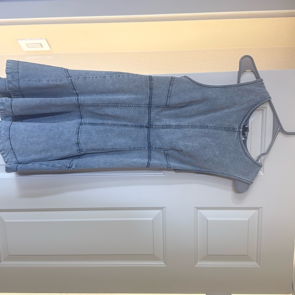Denim dress